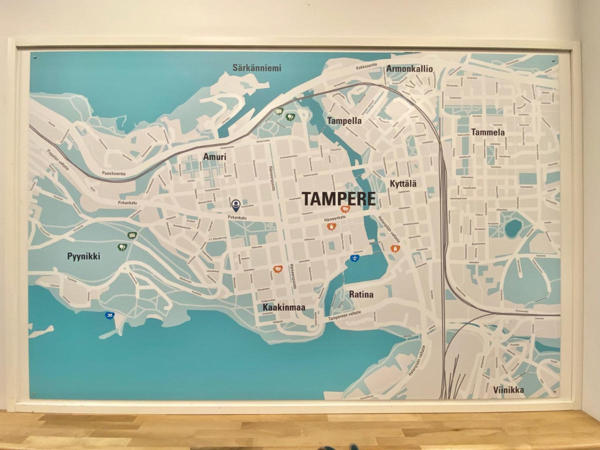 Tammer Huoneistot - City Suite 3 - Public Sauna, Gym & Pool Tampere Ngoại thất bức ảnh